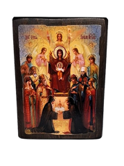 Ікона Похвала (Київська) Пресвята Богородиця (на дереві) 170*230 мм
