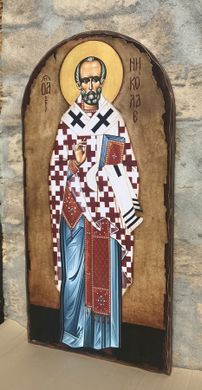 Ікона Миколай святий на дереві (Храмова) 60*120 см