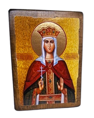Ікона Олександра свята цариця 170*230 мм (на дереві)