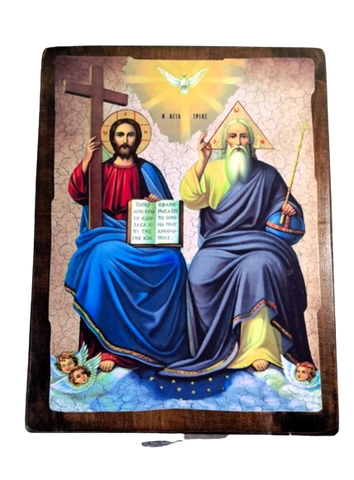 Ікона Трійця святая (на дереві) 170*230 мм