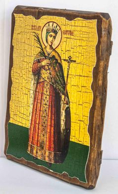 Икона Екатерина Святая (на дереве) 170*230 мм