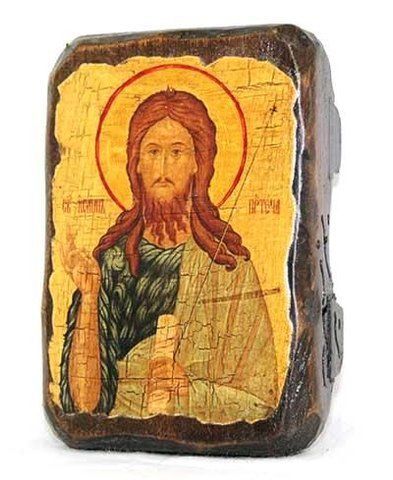 Ікона святого Іоанна Предтечі 17&times;23 см на дереві
