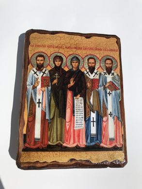 Ікона Родина Василя Великого (на дереві) 130*170 мм