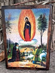 Ікона Почаївська Пресвята Богородиця (на дереві) 170*230 мм