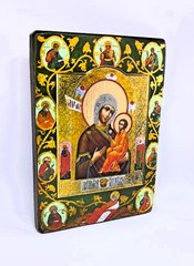 Икона Хлебная Пресвятая Богородица (на дереве) 1710*230 мм