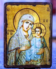 Икона Иерусалимская  Богородица 170*230 мм (на дереве)