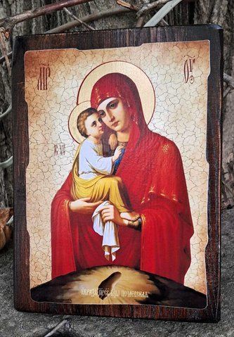 Ікона Почаївська, розмір 170х230 мм