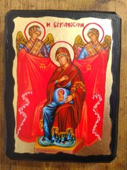 Ікона Богородиця вагітна Ісусом (у золоті) 170*230 мм