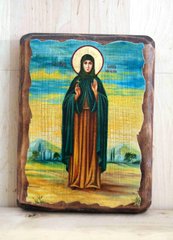 Икона Евдокия святая мученица (на дереве) 170*230 мм