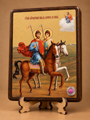 Ікона святих Бориса і Гліба 21&times;29 см