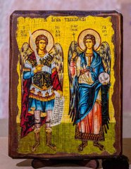Ікона Михайло та Гавриїл Архангели (на дереві розмір 170*230)