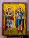 Икона Михаил и Гавриил Архангелы (на дереве размер 170*230)