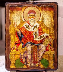 Ікона Спірідон Триміфунтський (на дереві) 170*230