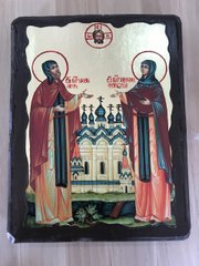 Ікона Петро і Февронья Святі (у золоті) 170*230 мм