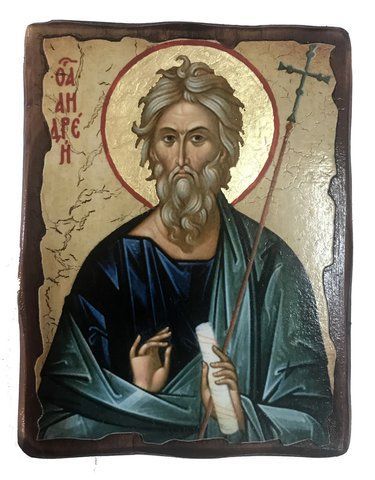 Ікона святого Андрія Первозваного 17&times;23 см на дереві