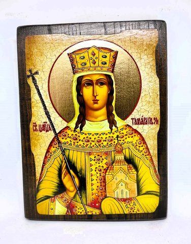 Ікона свята Тамара цариця (на дереві) 170*230 мм