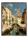 Картина на дереве Венецианский канал