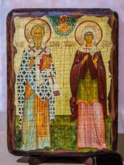 Ікона Кіпріан та Устинія Святі (на дереві) 170*230 мм
