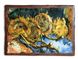 Картина на дереве Подсолнухи (Ван Гог)