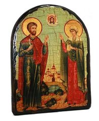 Икона Адриан и Наталия святые (Арка) 170*230 мм