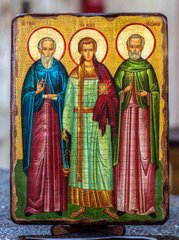 Ікона Гурій, Самон та Авів Святі (на дереві) 170*230